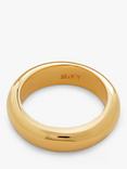 Monica Vinader x Kate Young Stacking Band Ring, Gold