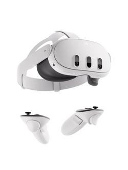 Meta Quest 3 All-In-One Mixed Reality Headset and Controllers, 512GB, White