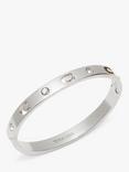 Coach C Motif Crystal Hinge Bracelet