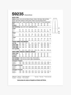 Simplicity Misses' Pleated Pants Sewing Pattern, S9235 - view 2, Multi