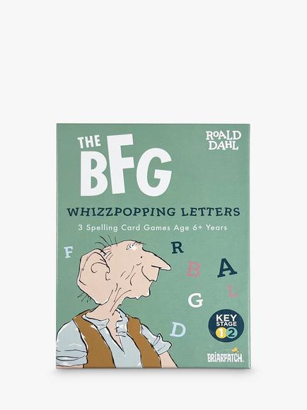 Roald Dahl The BFG Whizzpopping Letters Spelling Card Games, Multi
