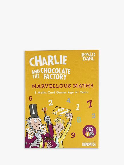Roald Dahl - 'Charlie and the Chocolate Factory Marvellous Maths' Card Games, Multi