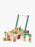 Babyblooms Personalised Wooden Block Baby Walker