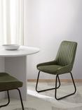 John Lewis Brooks II Side Dining Chairs, Set of 2, Green
