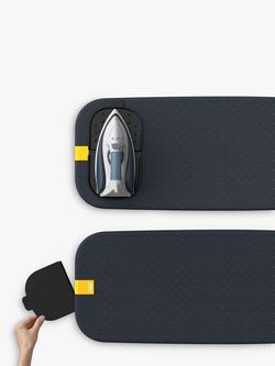 Joseph Joseph Glide Compact Plus Ironing Board, L110 x W33cm, Black/Blue - view 2, Black/Blue