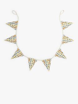 John Lewis Spring Floral Cotton Bunting, L2m, Multi