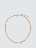 John Lewis Paperclip Chain Necklace, Gold