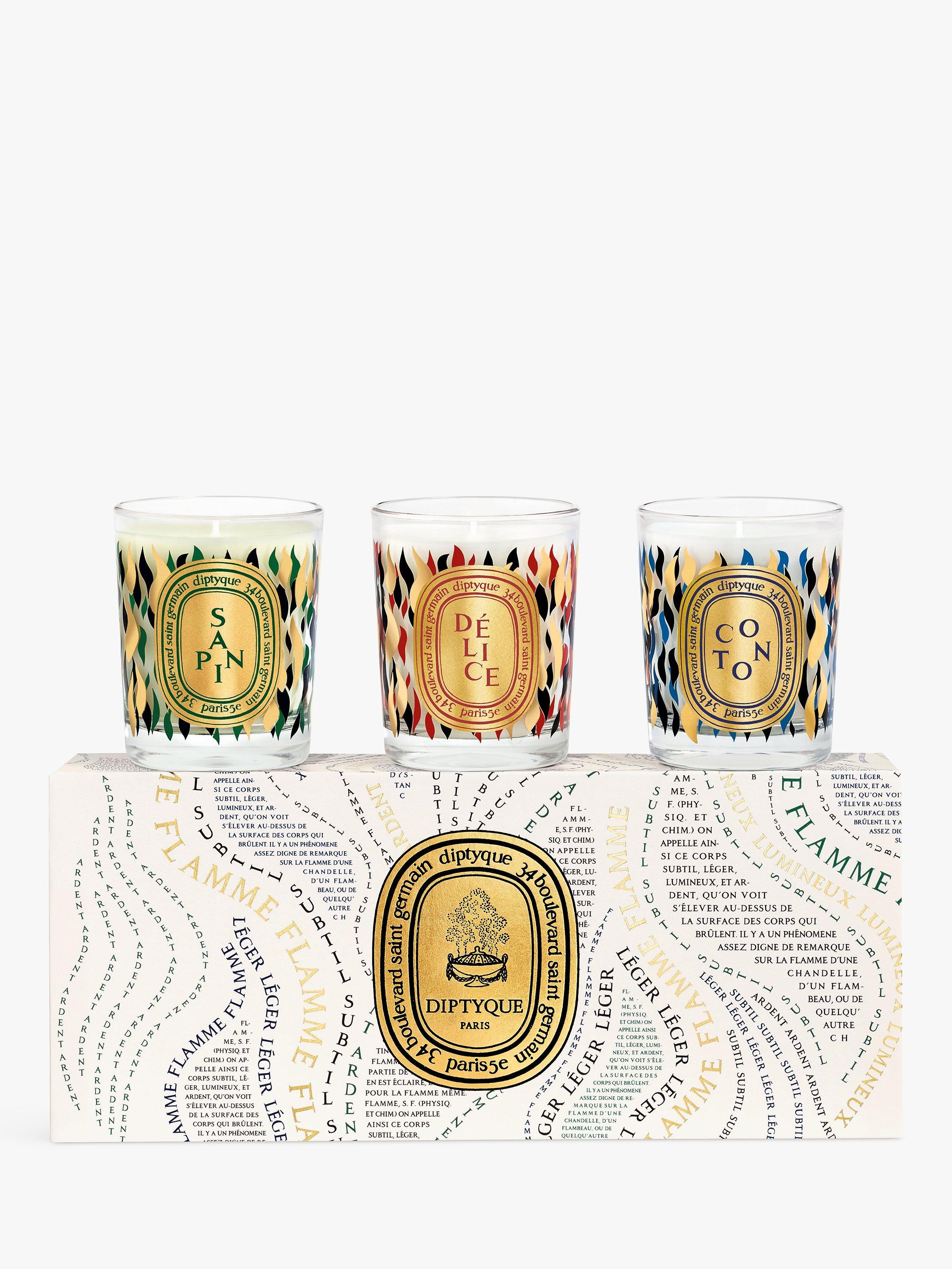 Diptyque Limited Edition Scented Candle Trio, 3 x 70g