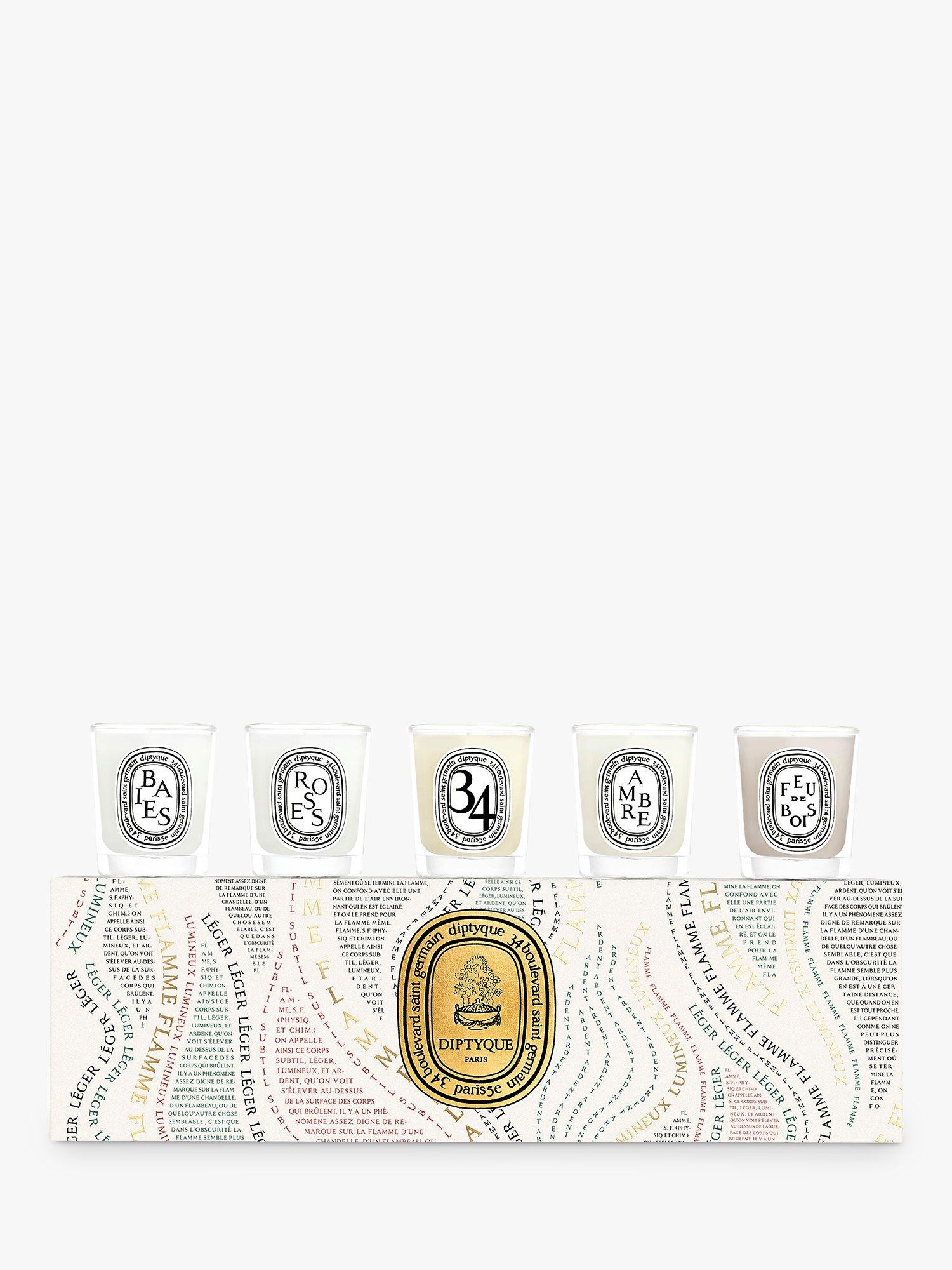 Diptyque Mini Signature Scented Candles Gift Set, 5 x 35g