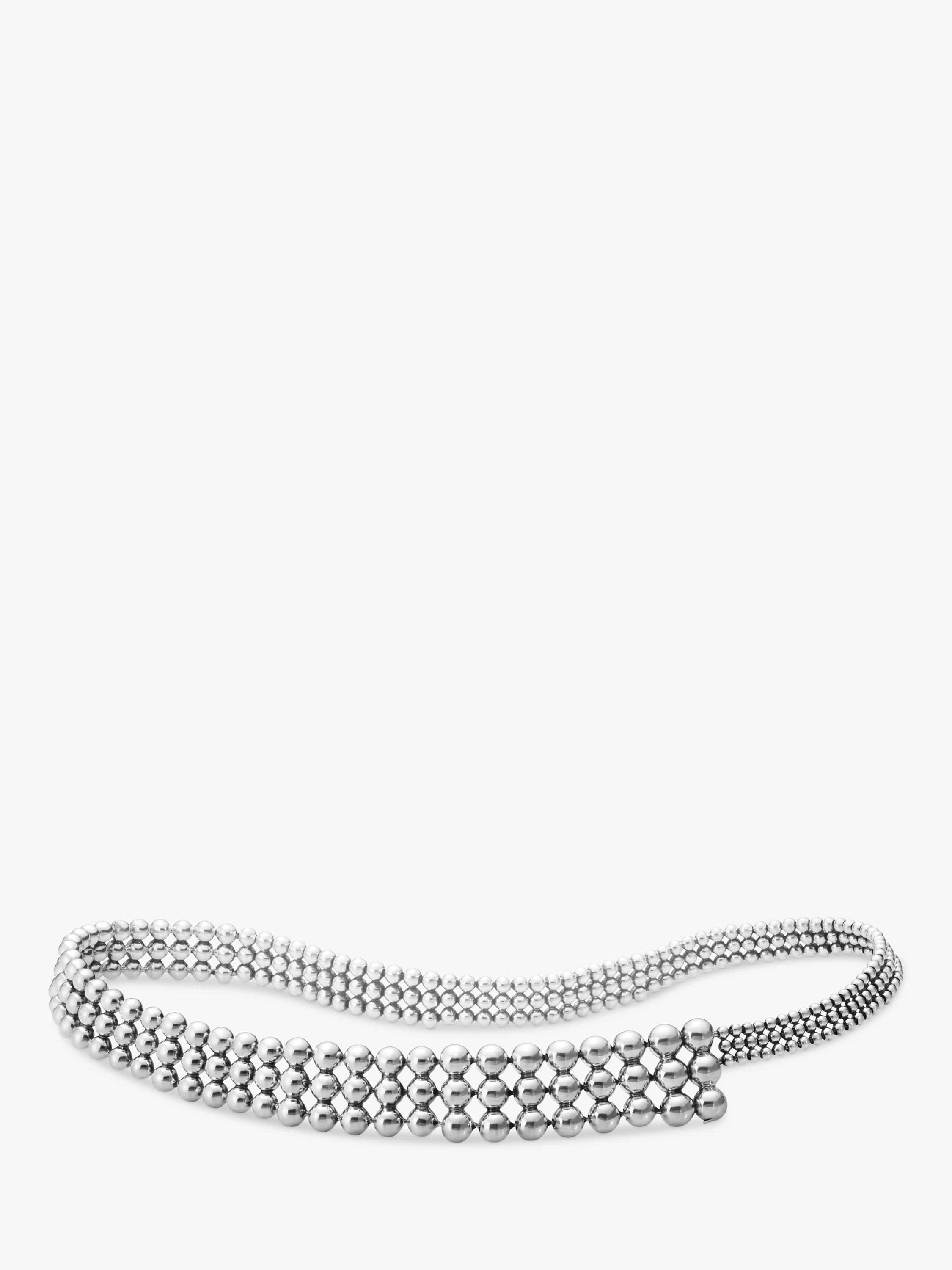 Georg Jensen Moonlight Grapes Chain Necklace, Silver