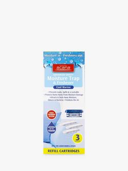 Acana Advanced Safety Moisture Trap Refill Cartridges, Set of 3, Blue