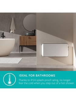 Duux Edge 2000 Electric Heater, White - view 2, White