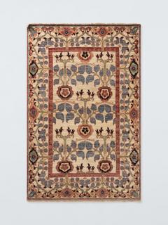 Gooch Luxury Justica Floral Wool Rug, Multi, L180 x W120 cm