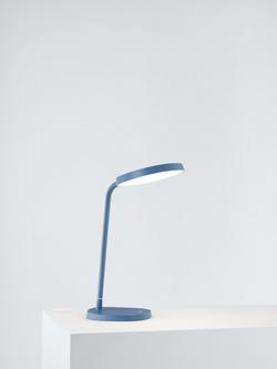 Lumie Task Bright Light Therapy Desk Lamp, Steel Blue