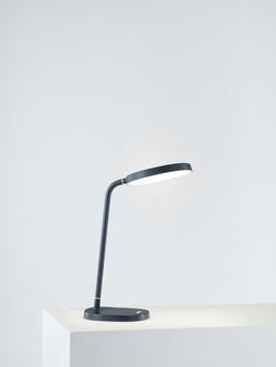 Lumie Task Bright Light Therapy Desk Lamp, Charcoal Blue