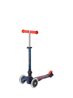 Micro Scooters Foldable Mini LED Scooter, Navy