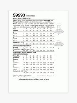 Simplicity Ruffle Hem Dress Sewing Pattern,  SS9293, A5 - view 2, Multi