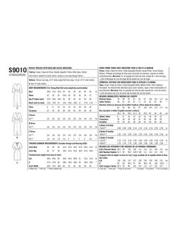Simplicity Elastic Waist Dresses Sewing Pattern, S9010, H5 - view 2, Multi