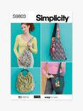 Simplicity Bags Sewing Pattern, S9803