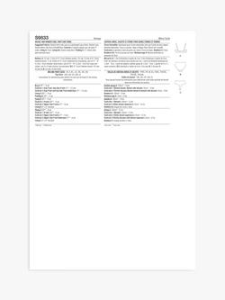 Simplicity Misses' and Women's Bra, Panty and Thong Sewing Pattern, S9833A - view 2, Multi