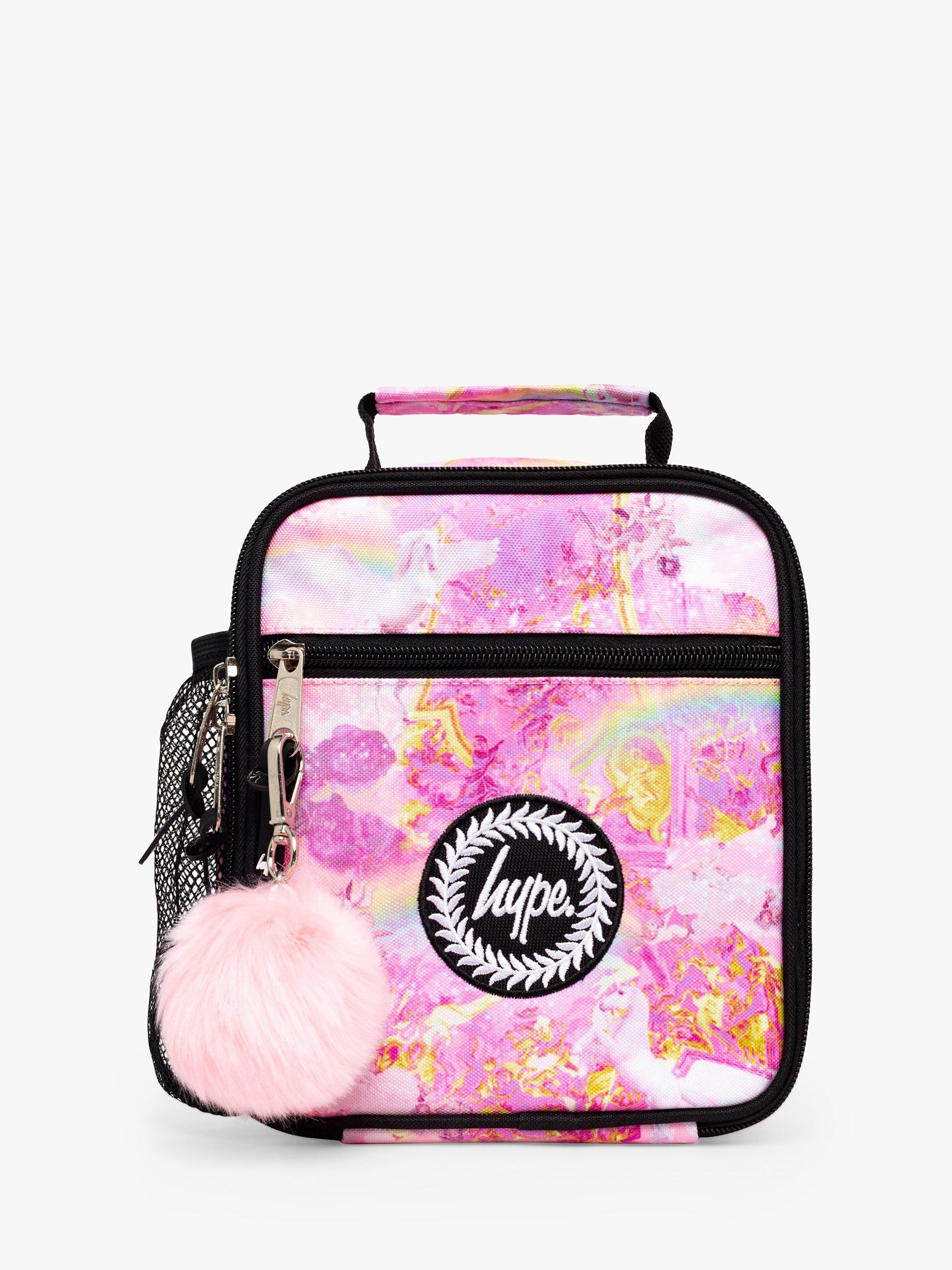Hype Kids' Unicorn Renaissance Lunch Bag, Pink/Multi