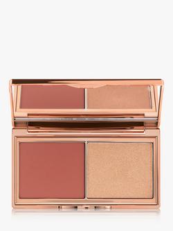 Charlotte Tilbury Mini Hollywood Blush & Glow Glide Palette, Tan Deep