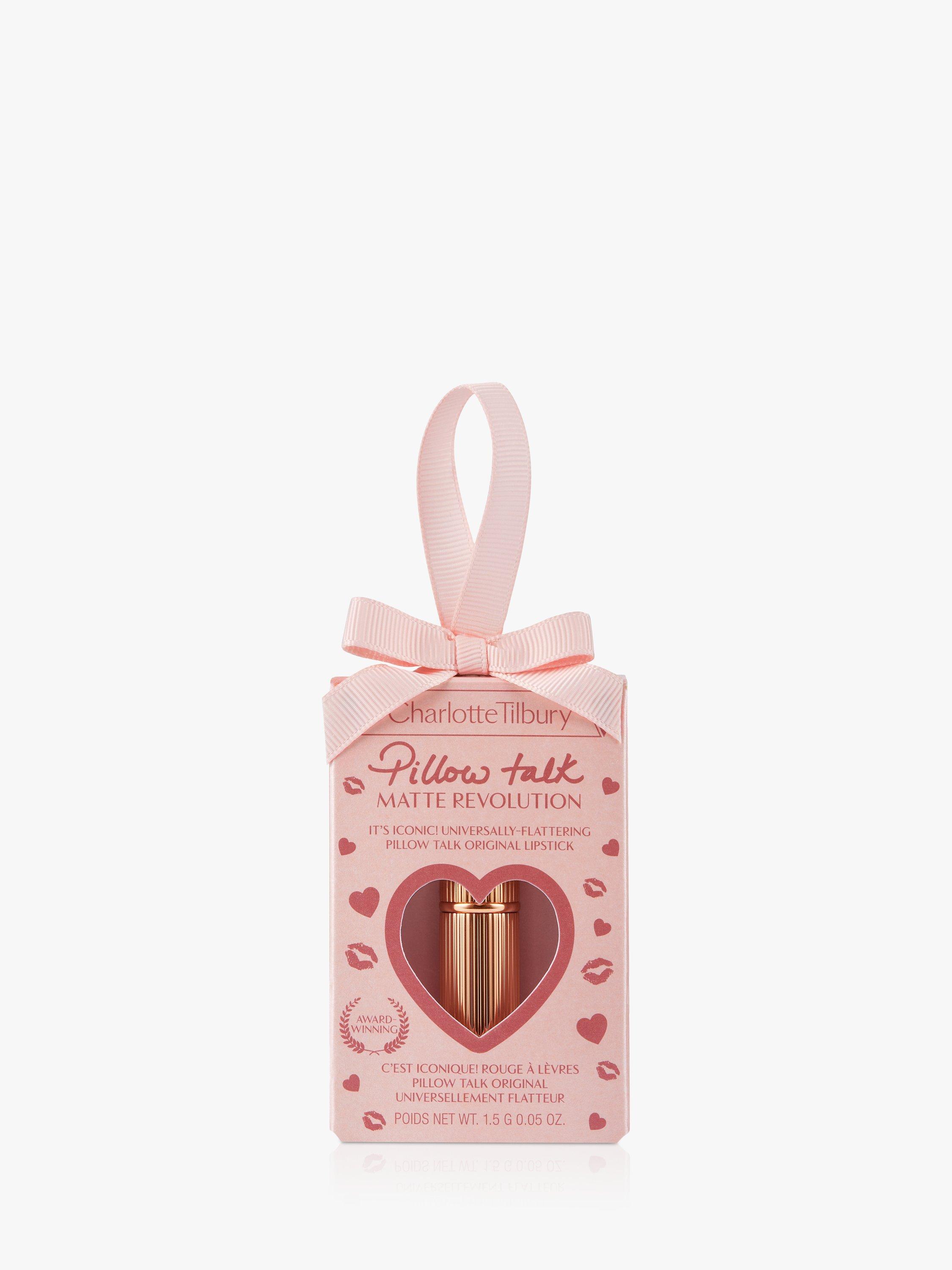 Charlotte Tilbury Pillow Talk Matte Revolution Lipstick Bauble Makeup Gift Set