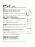 Simplicity Christmas Decorations Sewing Pattern, S9428OS