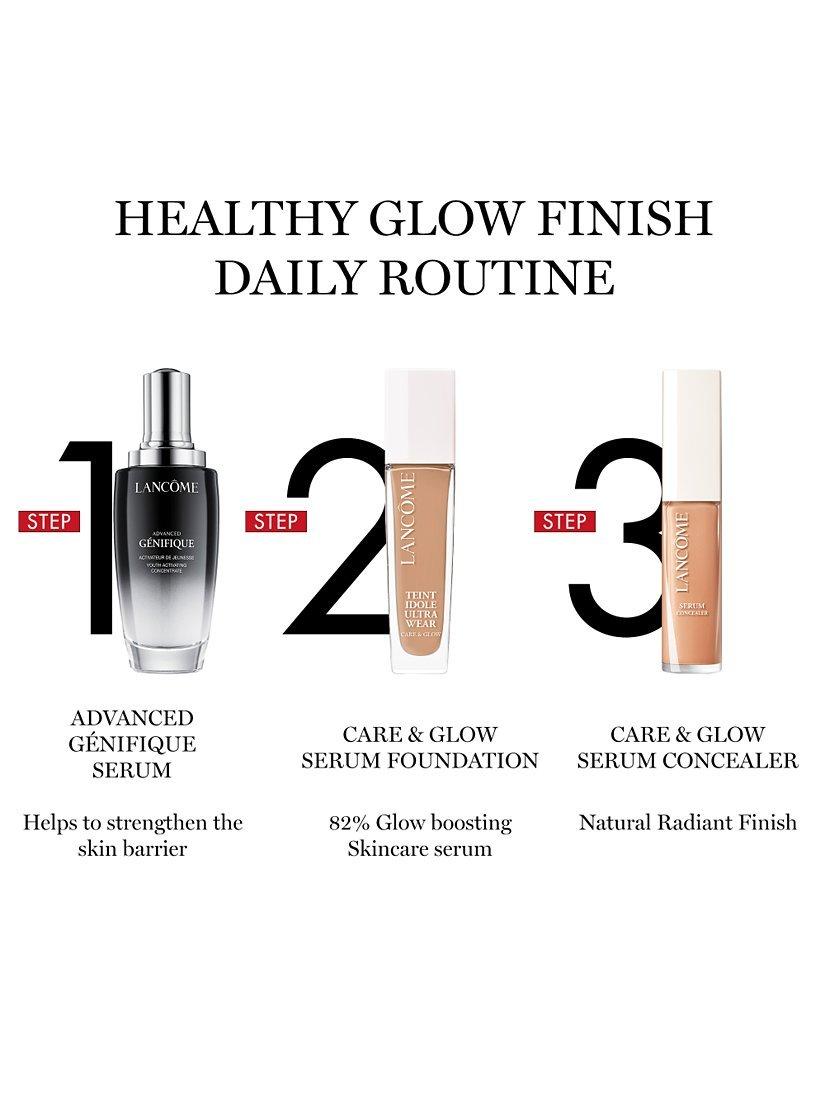 Product image 6 of 7, which shows Lancôme Teint Idole Care & Glow Serum Concealer, 125W