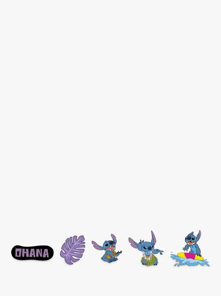 Crocs Kids' Disney Stitch Tropical Jibbitz, Pack Of 5, Multi, Multi