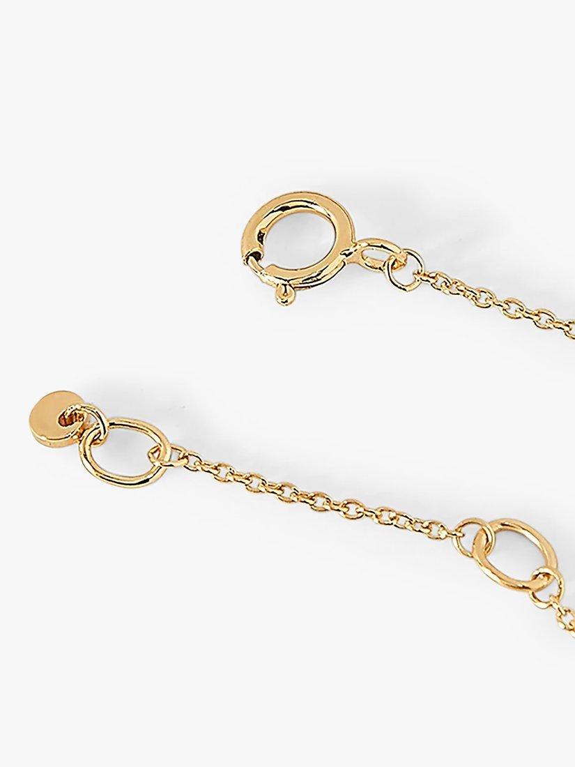 Product image 5 of 6, which shows Edge of Ember 14ct Gold Diamond Trio Pendant Necklace, Yellow Gold