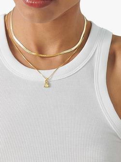 Edge of Ember Triangle Birthstone Pendant Necklace - view 2, October Opal