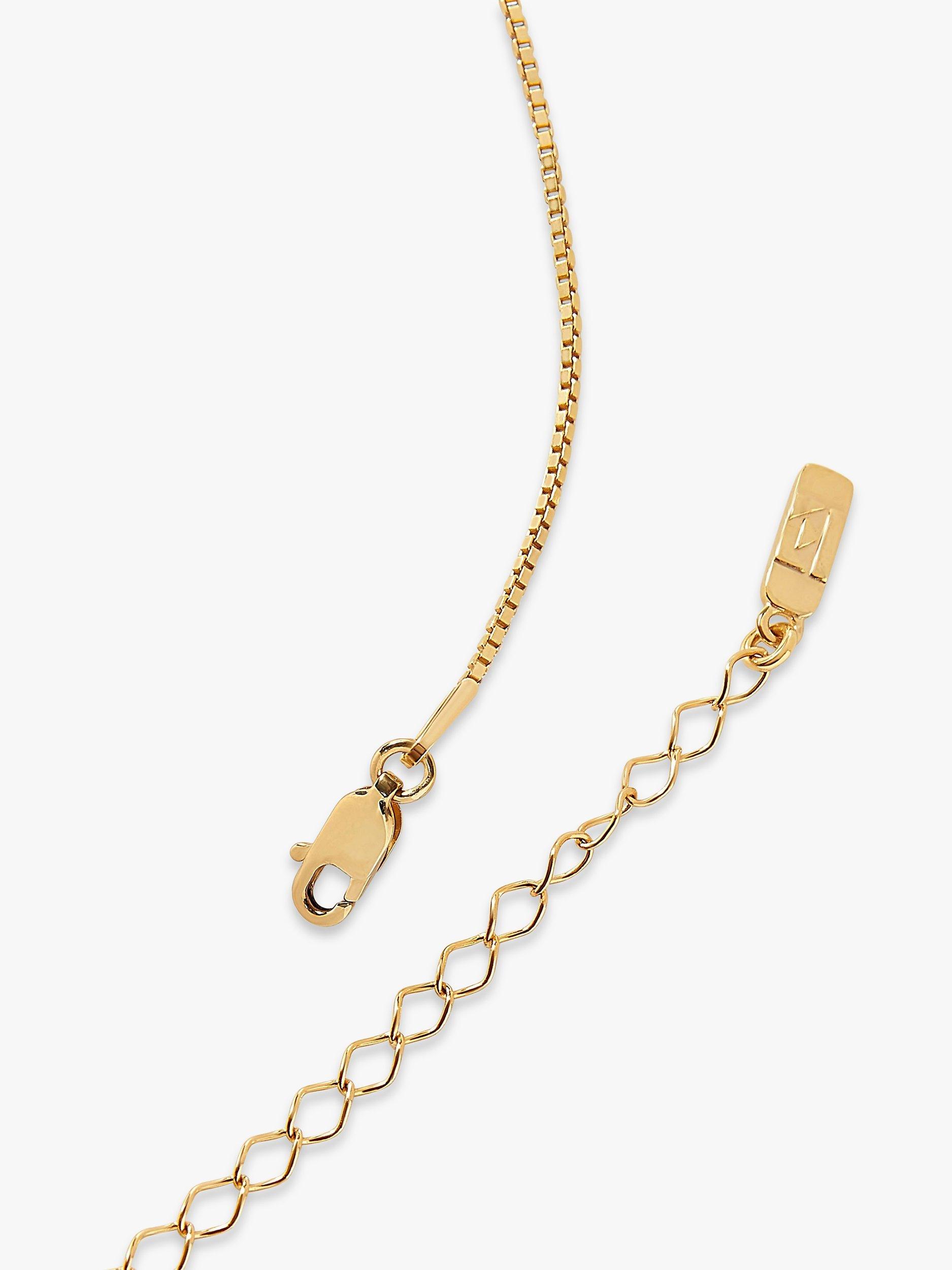 Product image 4 of 5, which shows Edge of Ember Triangle Birthstone Pendant Necklace, October Opal