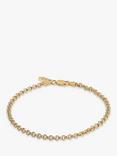 Edge of Ember Rolo Chain Bracelet, Yellow Gold