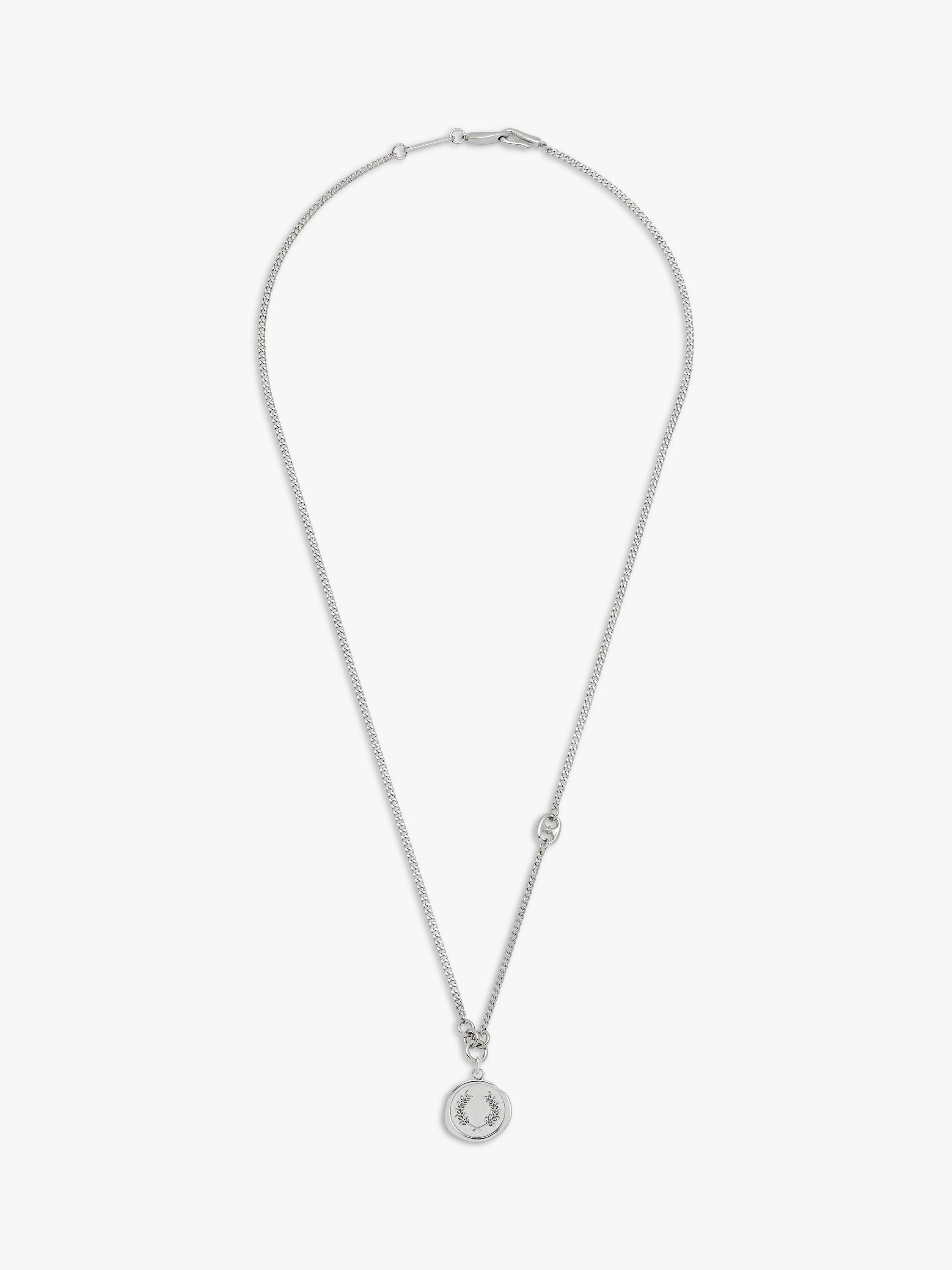 John lewis long silver necklace deals