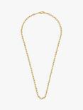 BARTLETT LONDON Men's Paperclip Chain Necklace, Gold