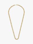 BARTLETT LONDON Men's Figaro Chain Necklace, Gold