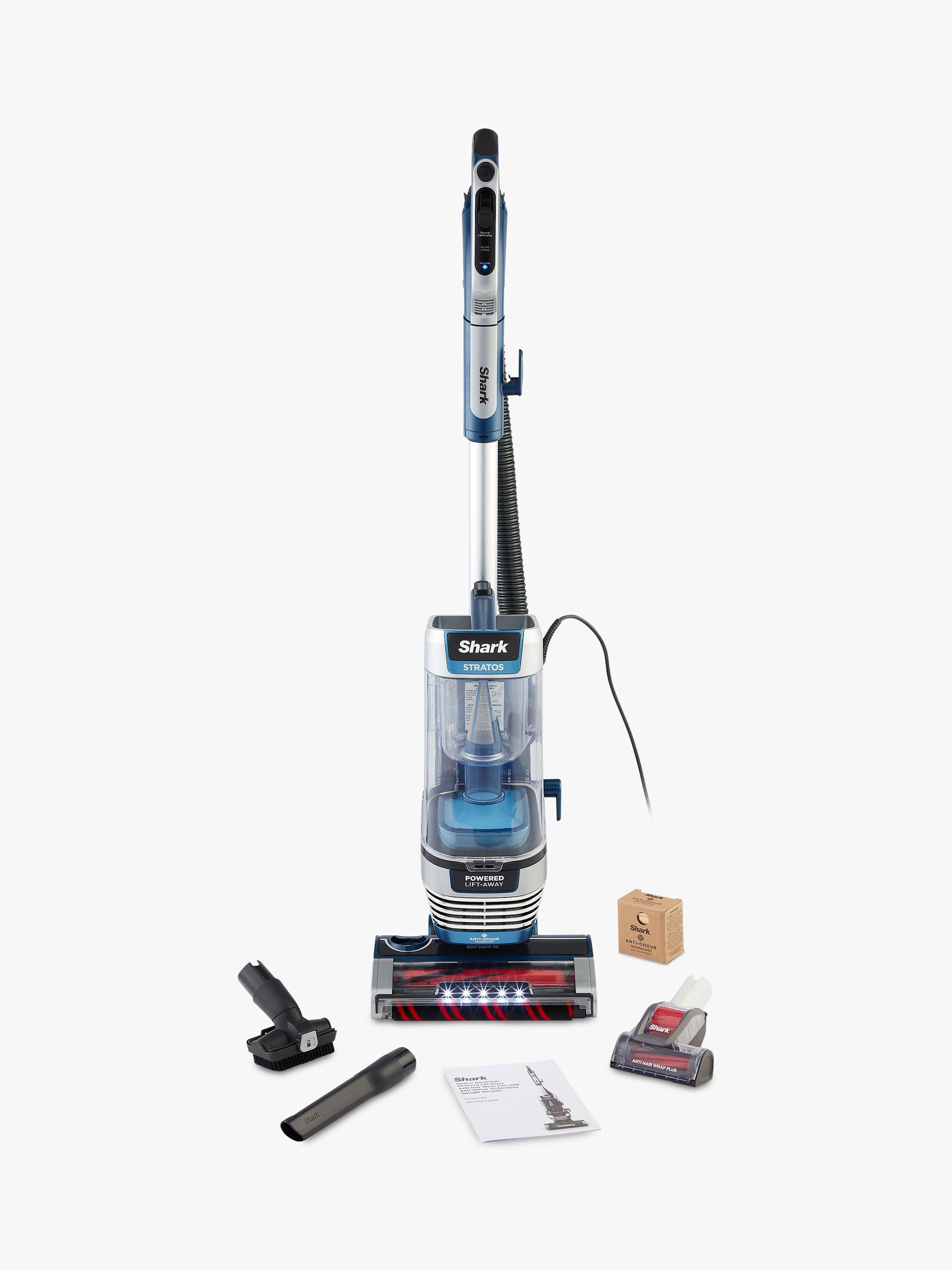 New Shark navigator lift-away XL vacuum captures & traps over 99.9% of dust & on sale al