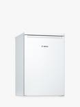 Bosch Series 2 KTR15NWECG Freestanding Under Counter Fridge, White