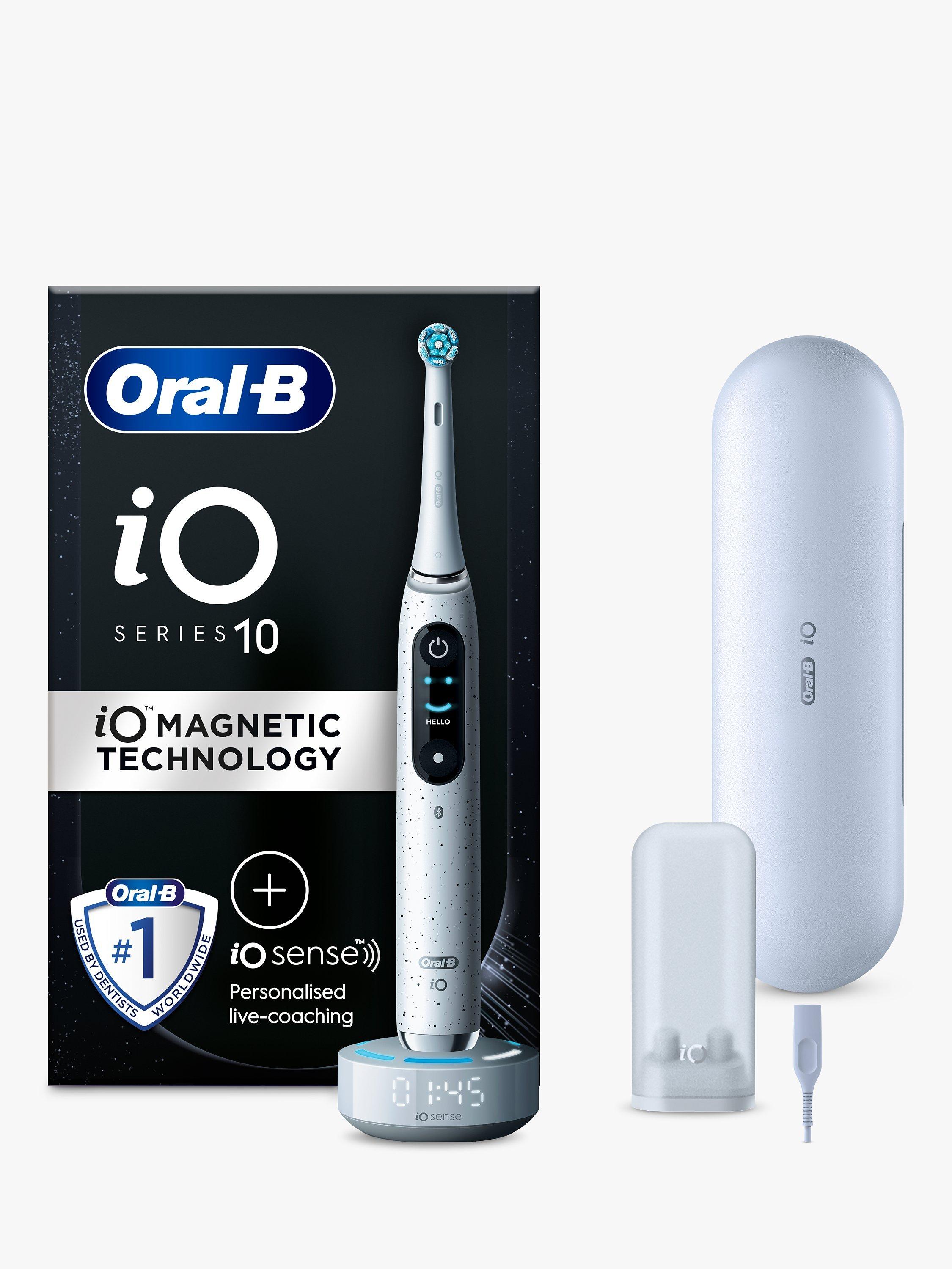 Product image 1 of 11, which shows Oral-B iO10 Electric Toothbrush, White