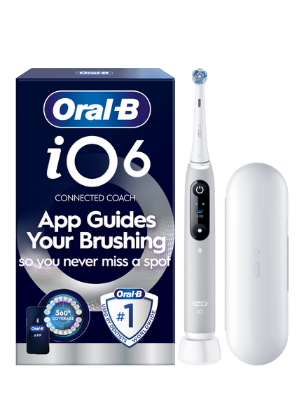 Oral-B iO6 Electric Toothbrush, Grey