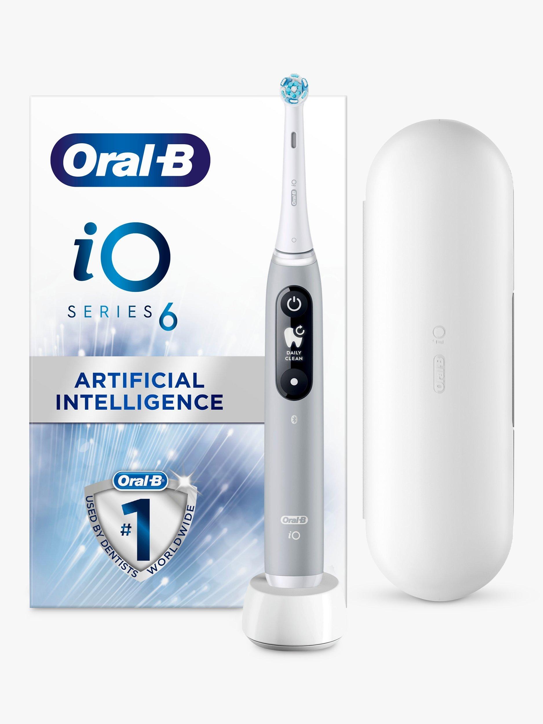 Product image 1 of 11, which shows Oral-B iO6 Electric Toothbrush, Grey