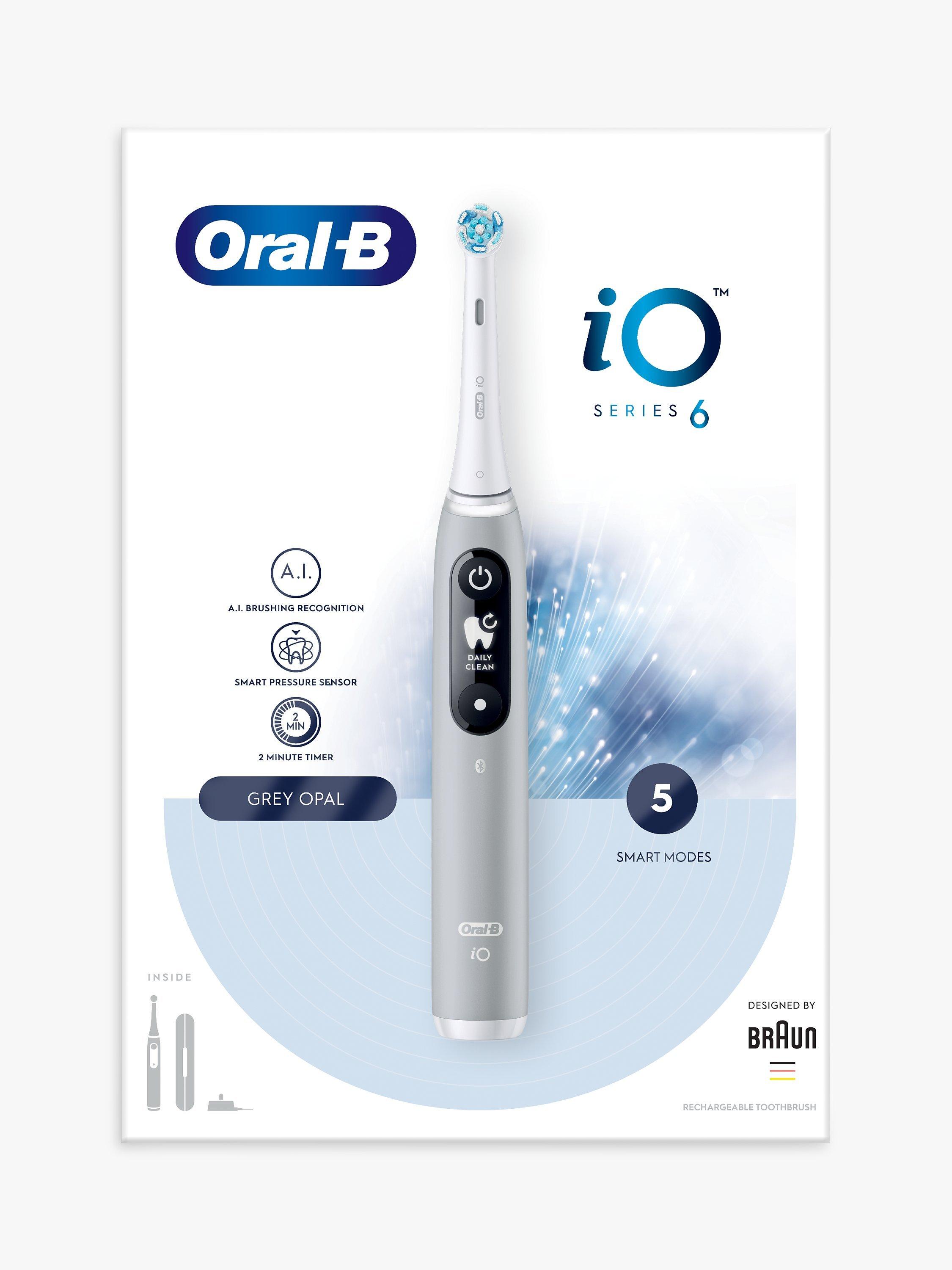 Oral-B iO6 Electric Toothbrush, Grey