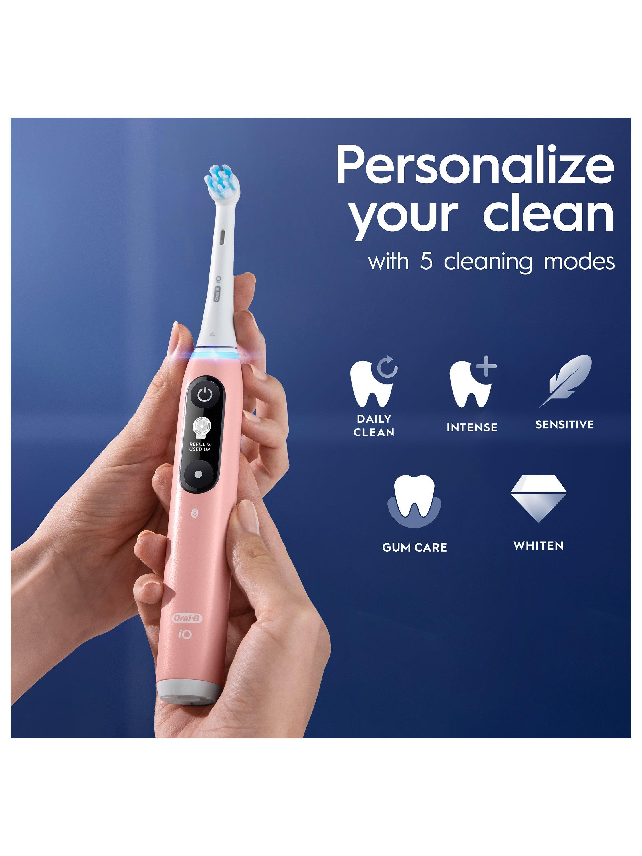 Product image 3 of 11, which shows Oral-B iO6 Electric Toothbrush, Pink