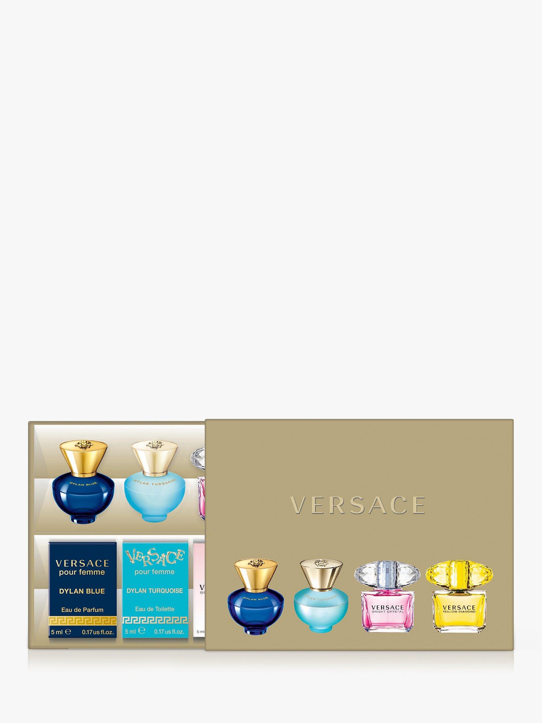 Versace Womens Mini Fragrance Gift Set, 4 x 5ml