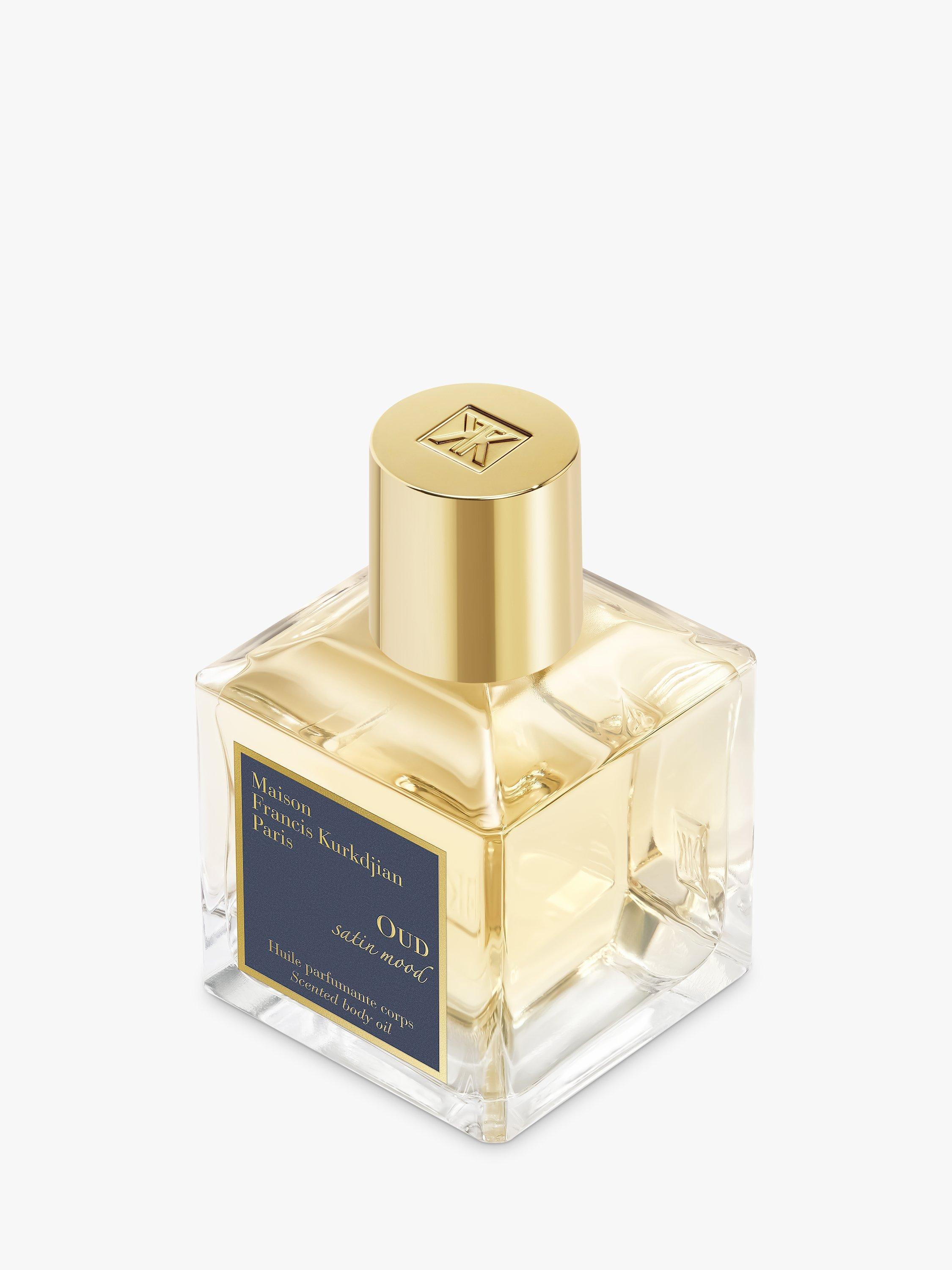 Product image 2 of 2, which shows Maison Francis Kurkdjian Oud Satin Mood Scented Body Oil, 70ml