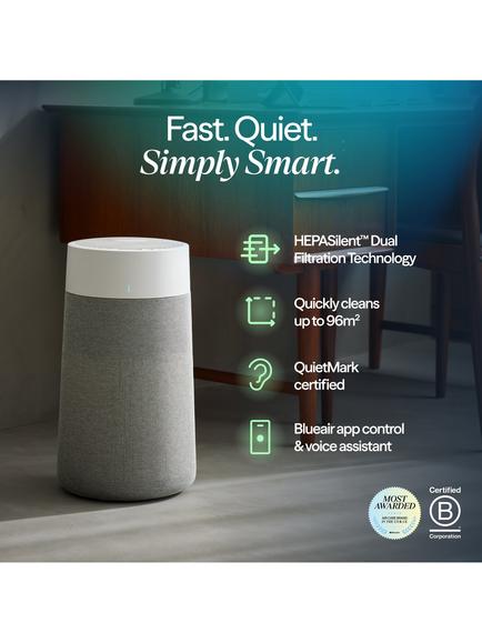 Blueair 3250i Air Purifier, White/Grey - view 2, White/Grey