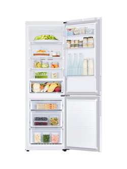 Samsung Series 5 RB33B610EWW/EU Freestanding 65/35 Fridge Freezer with SpaceMax™, White - view 2, White