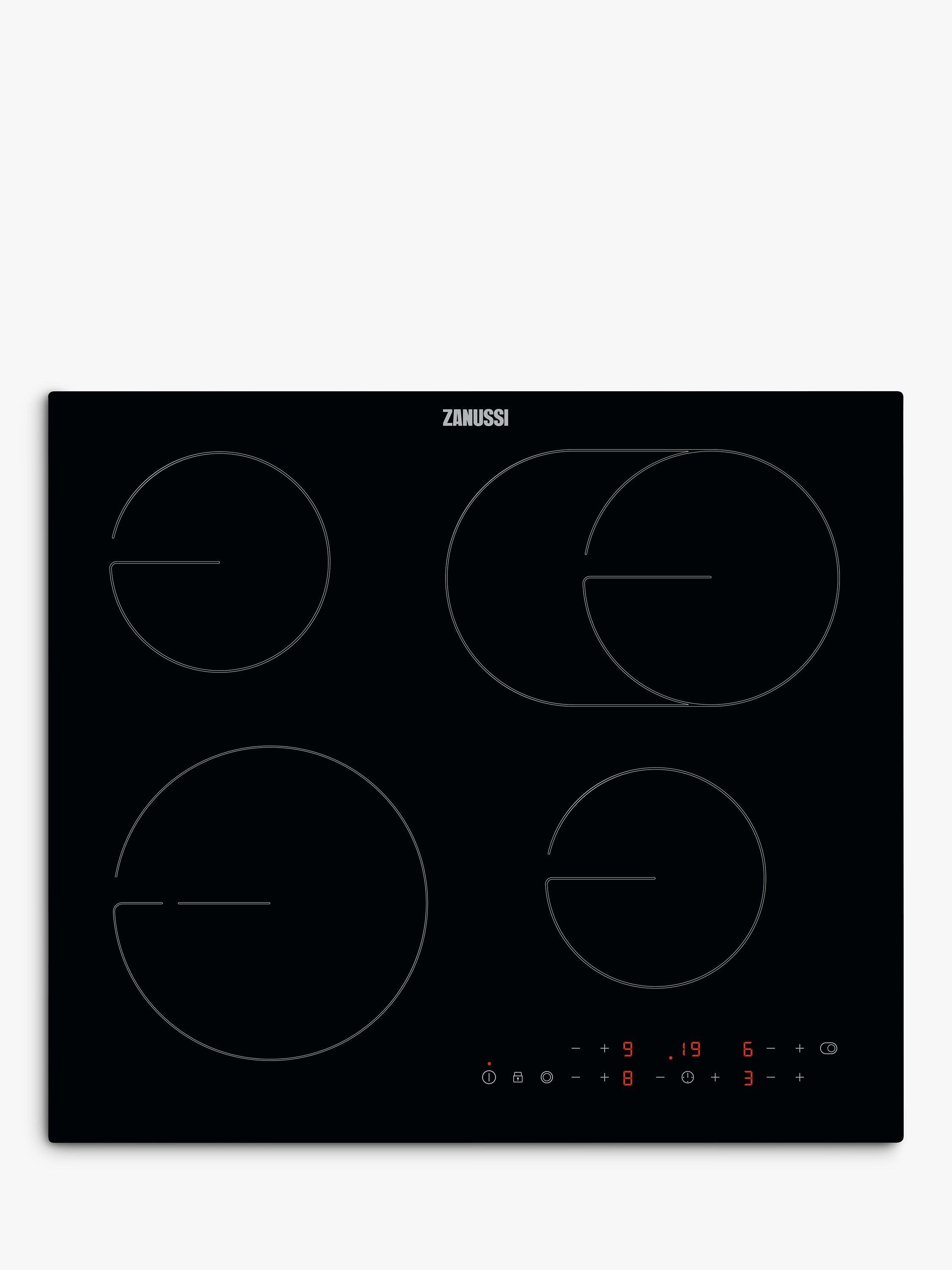 Zanussi ZHRN643K 60cm Ceramic Hob, Black