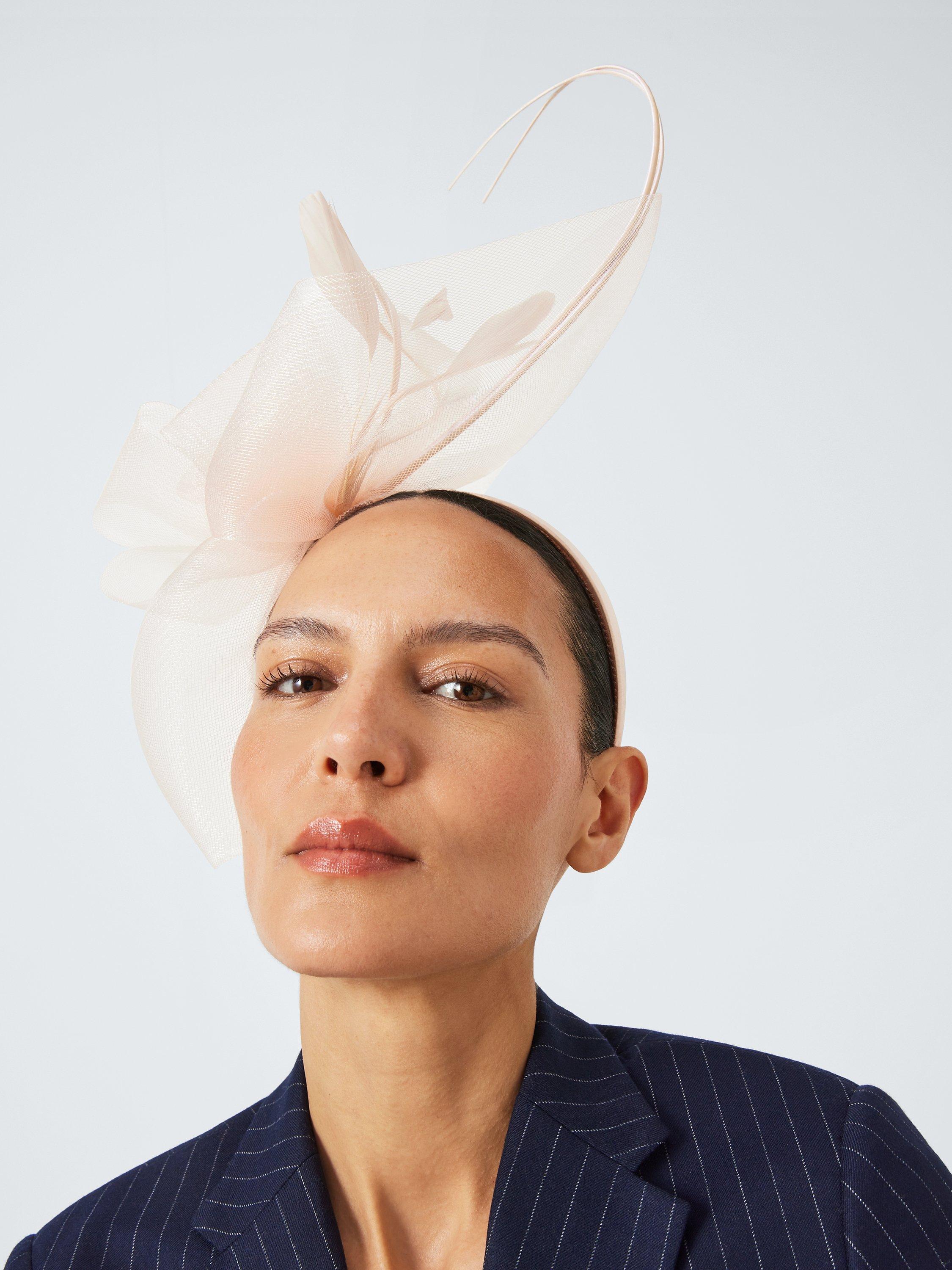John Lewis Orla Fascinator, Ivory